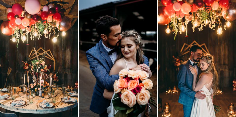 Balloon Wedding Ideas Leesha Williams Photography