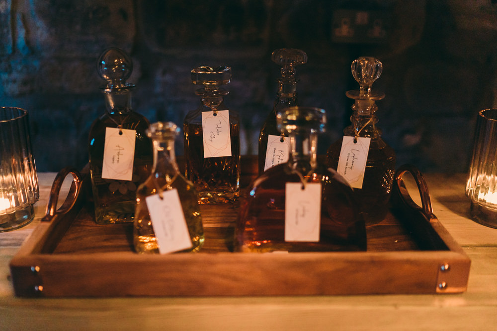 Whisky Bar Stand Station Drinks Balloon Wedding Ideas Leesha Williams Photography