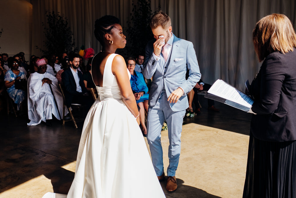 Groom Suit Light Blue Pink Tie Chainstore Wedding Marianne Chua Photography
