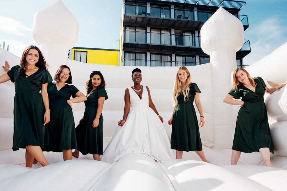 Bridesmaids Bridesmaid Green Dress Dresses Chainstore Wedding Marianne Chua Photography
