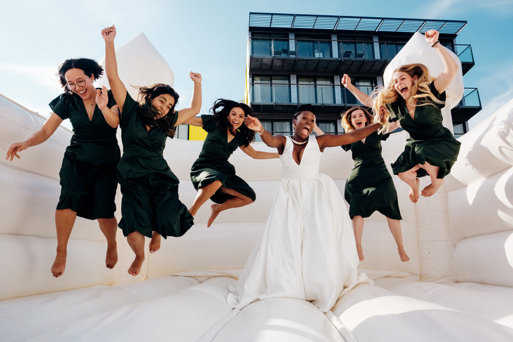 Bridesmaids Bridesmaid Green Dress Dresses Chainstore Wedding Marianne Chua Photography