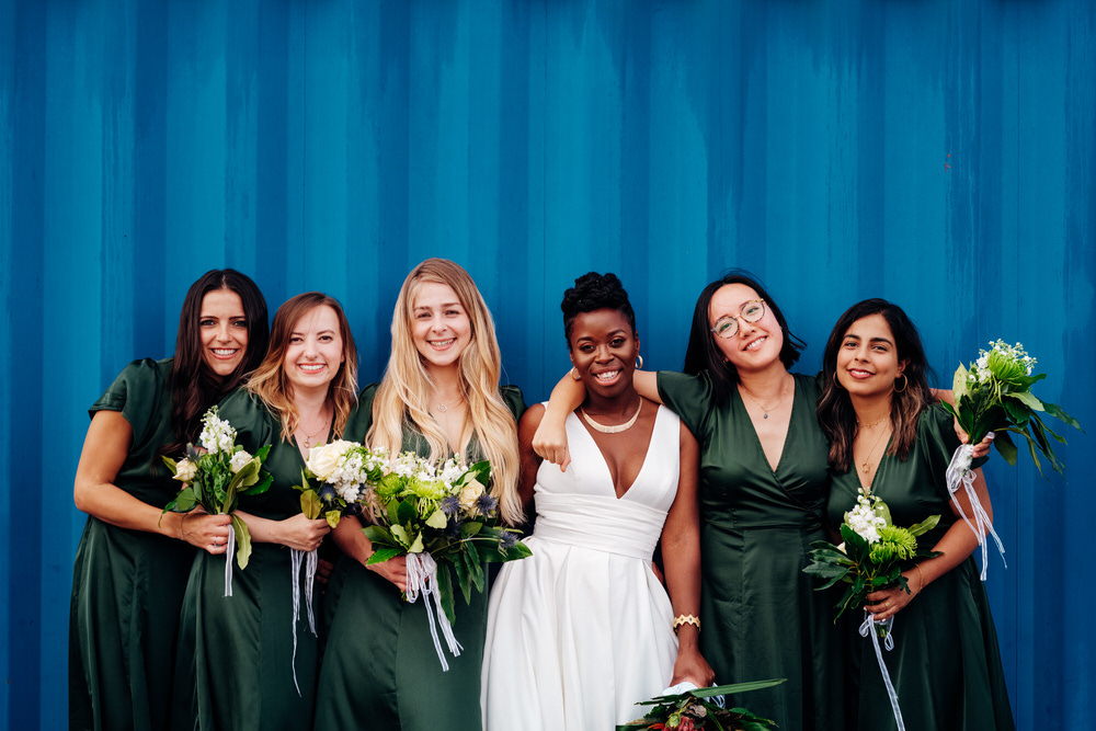Bridesmaids Bridesmaid Green Dress Dresses Chainstore Wedding Marianne Chua Photography
