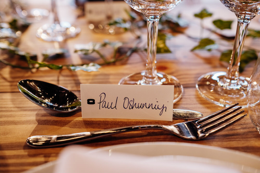 Place Name Cards Chainstore Wedding Marianne Chua Photography