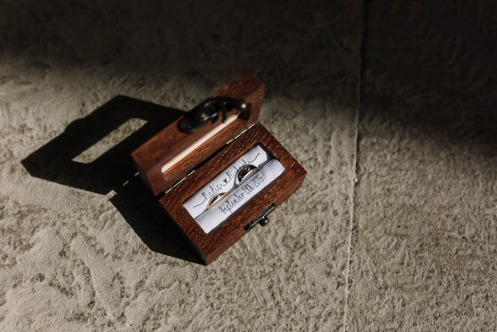 Ring Box Compton Verney Wedding Danielle Smith Photography