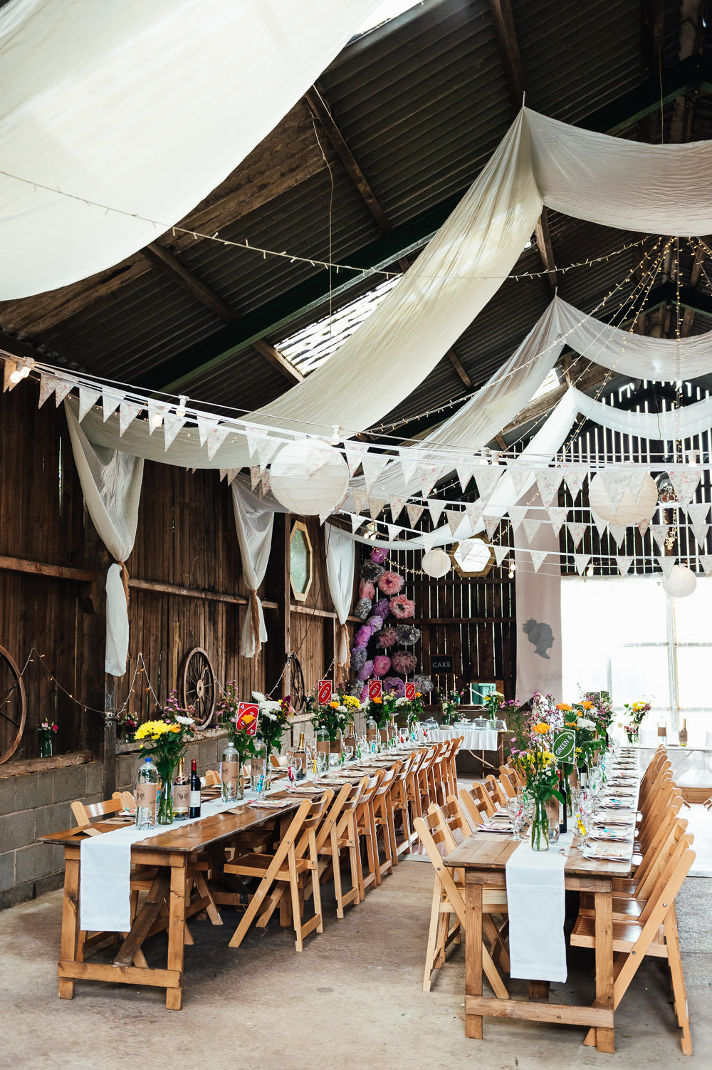 Budget Friendly DIY Barn Wedding with Colourful \u0026 Floral To, image size:1000x1502