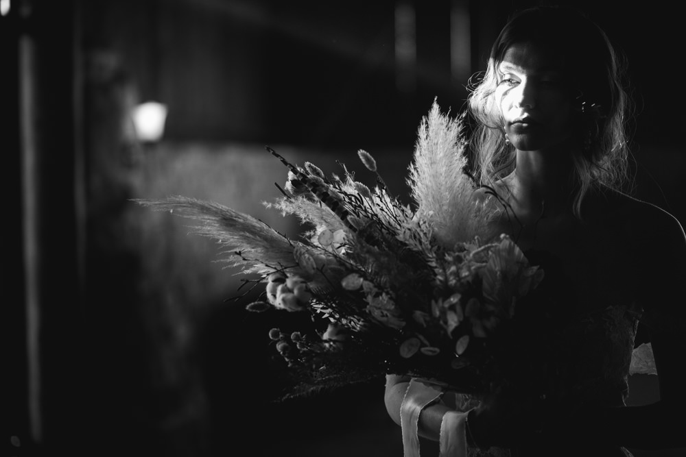 Dried Flower Wedding Ideas Dan Lambourne Photography