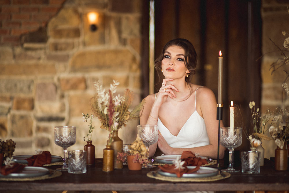 Dried Flower Wedding Ideas Dan Lambourne Photography