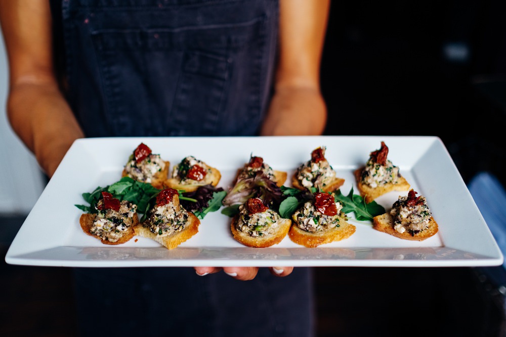 Canapes East London Wedding Marianne Chua Photography