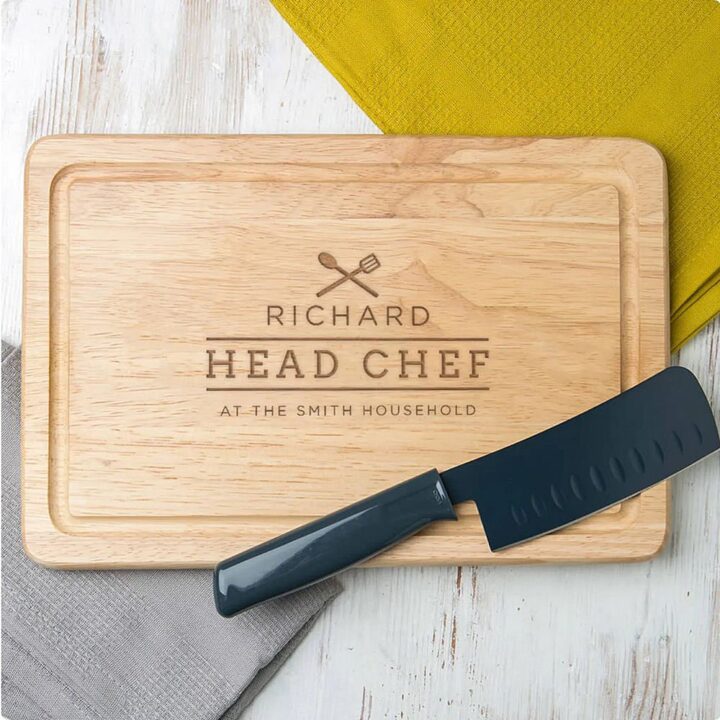Custom Chopping Board Father Bride Groom Wedding Present