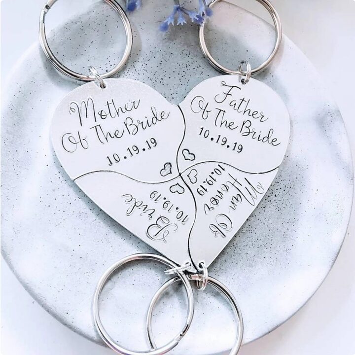 Keyring Father Wedding Present Ideas