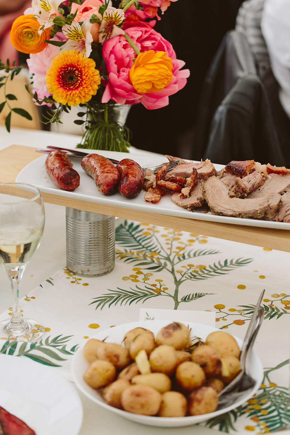 Sharing Food Platter Grazing Table Glynde Place Wedding Sarah London Photography