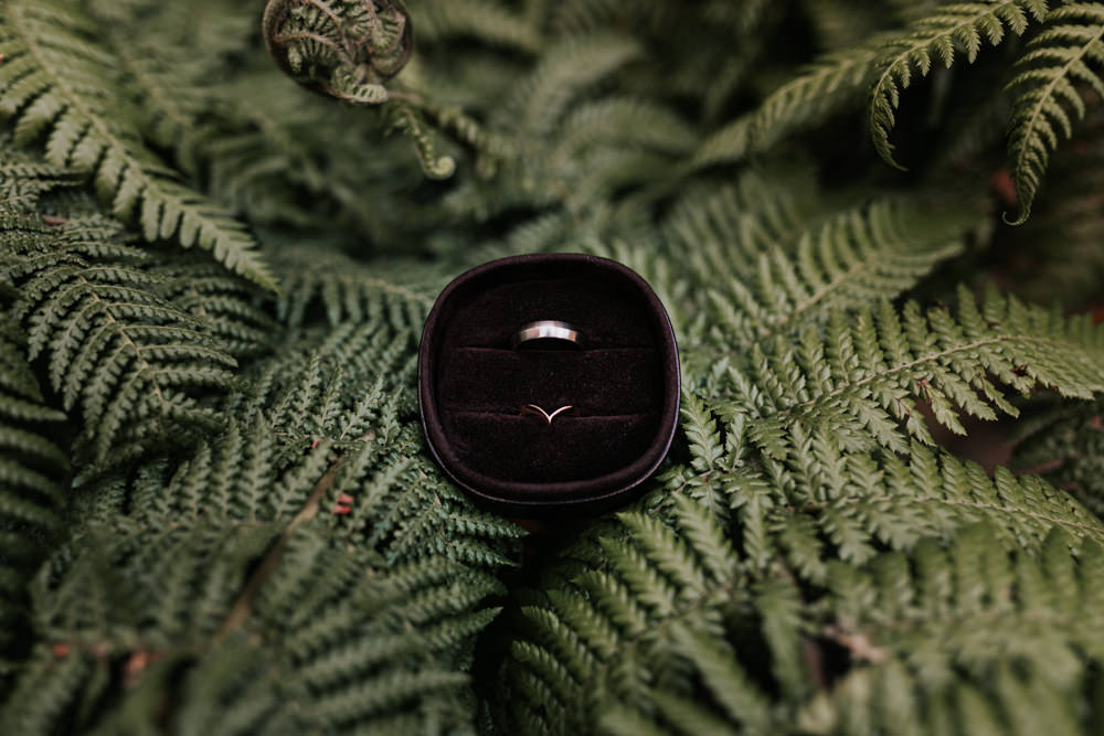 Rings Bands Indie City Wedding Kate Gray Photography