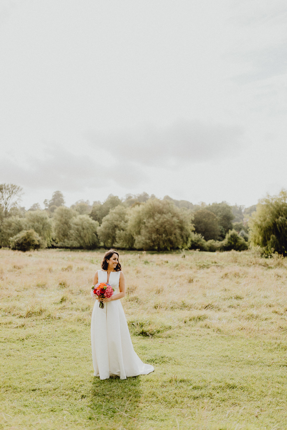 Dress Gown Bride Bridal Jesus Peiro Straps Plunge Skirt Intimate Pub Wedding Heather Sham Photography