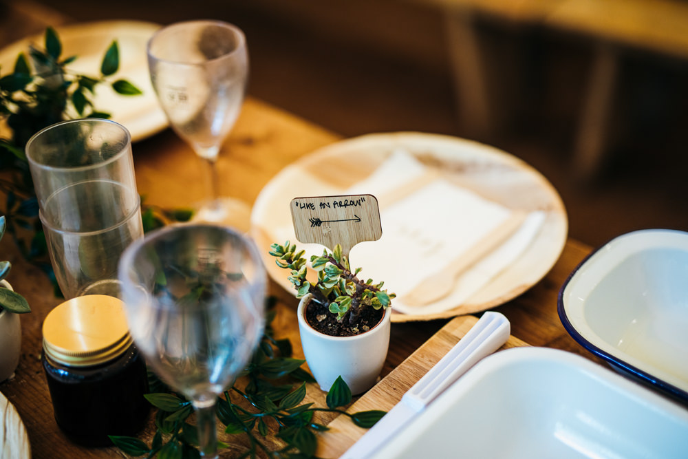 Succulent Favours Lila’s Wood Wedding Two-D Photography