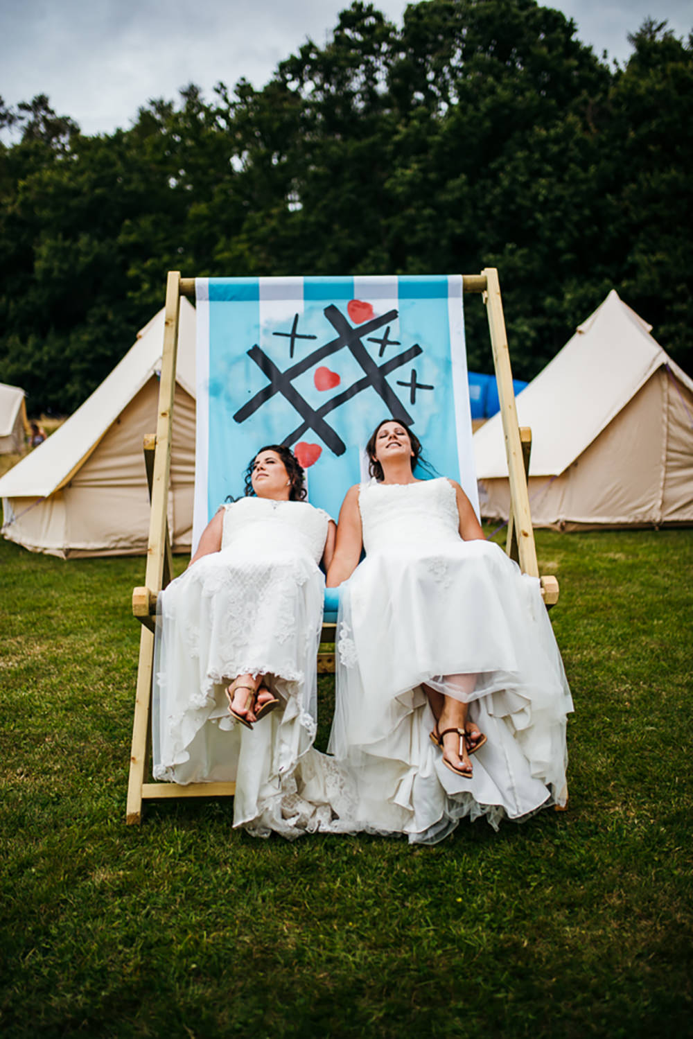 Giant Chair Lila’s Wood Wedding Two-D Photography