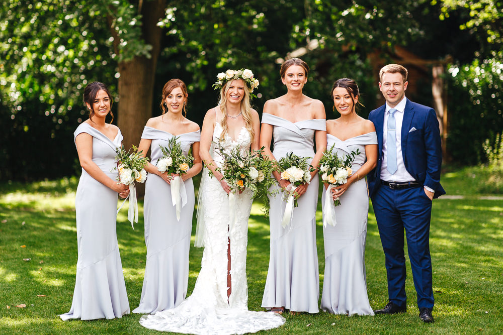 Bridesmaids Bridesmaid Dress Dresses Grey Millbridge Court Wedding Kirsty Mackenzie Photography