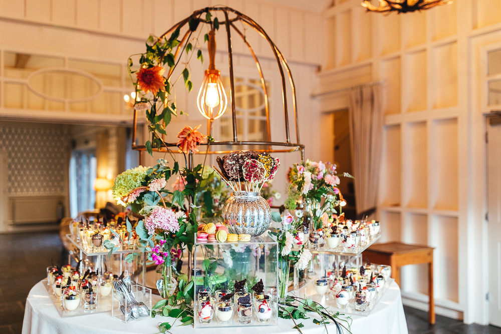 Food Catering Table Dessert Grazing Millbridge Court Wedding Kirsty Mackenzie Photography