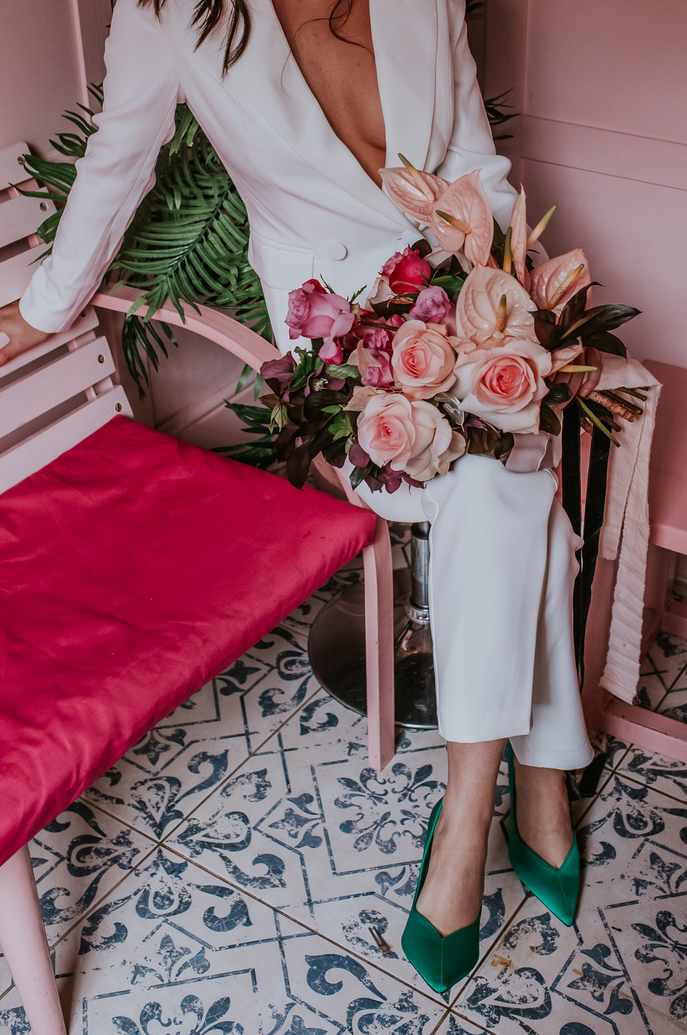 Modern Pink Wedding Ideas Aurora Grey Photography