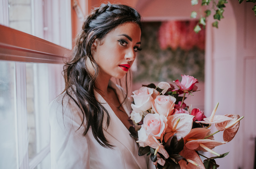 Modern Pink Wedding Ideas Aurora Grey Photography