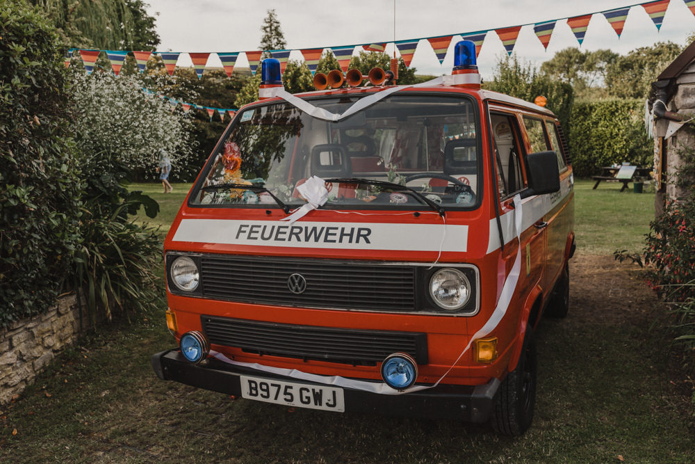 Transport Vintage Seaside Wedding Oli and Steph Photography