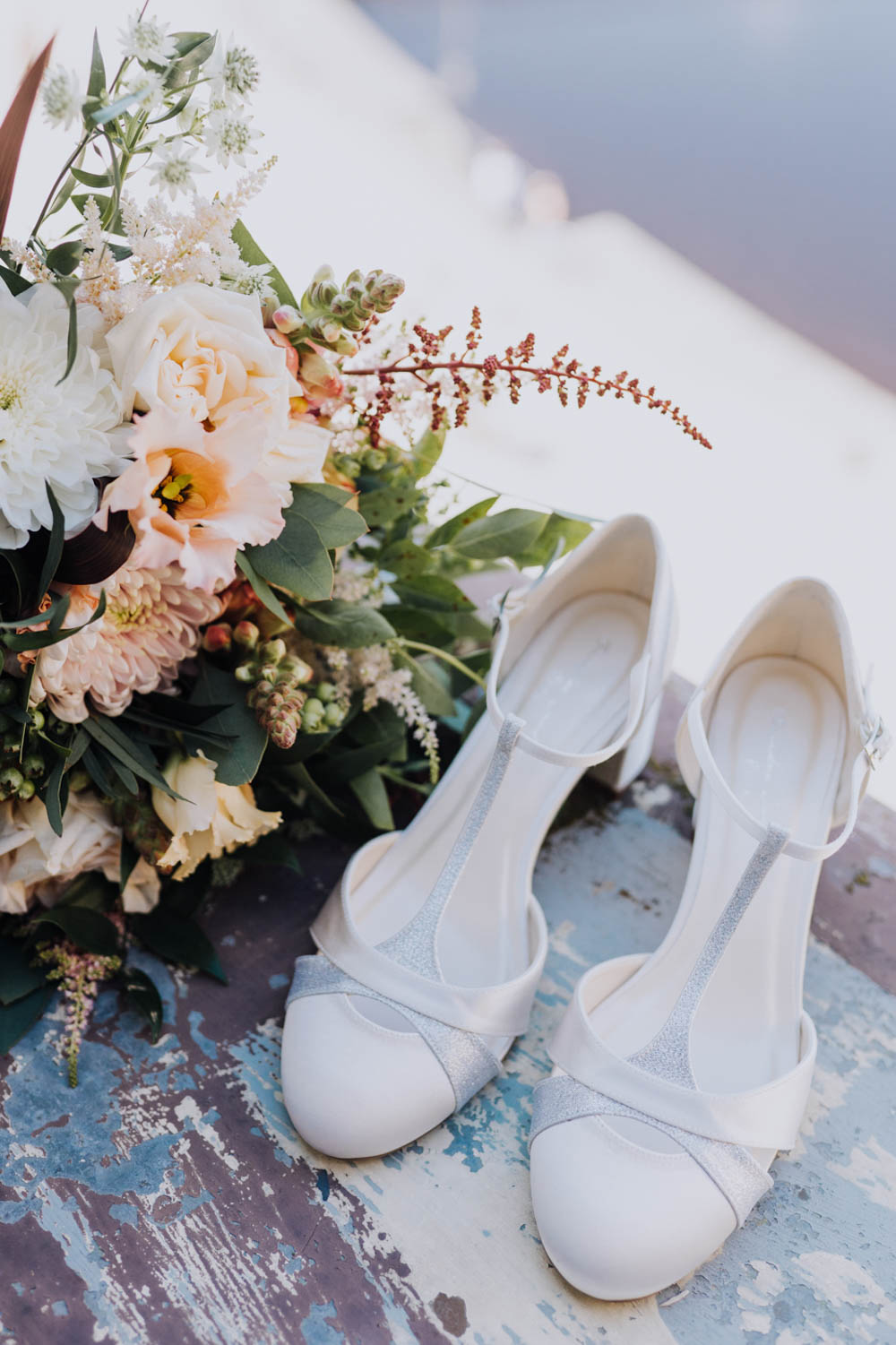 Bride Bridal Shoes Sweden Destination Wedding Clara Cooper Photography