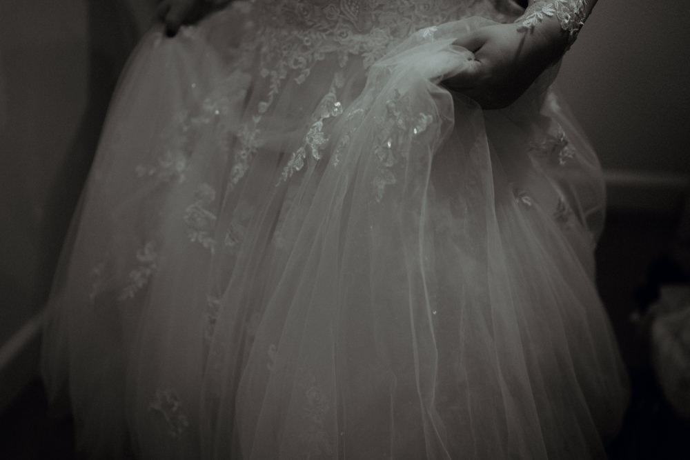 Dress Gown Bride Bridal Stella York Illusion Lace Sleeves Ashes Barns Wedding Belle Art Photography