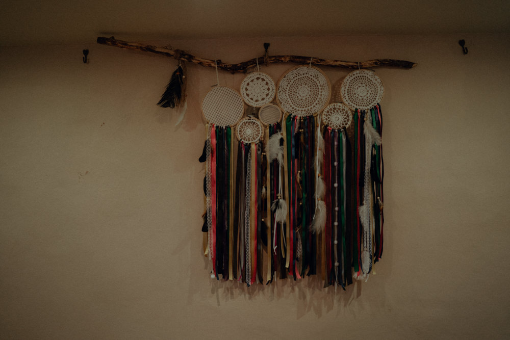 Dream Catcher Ribbon Decor Ashes Barns Wedding Belle Art Photography