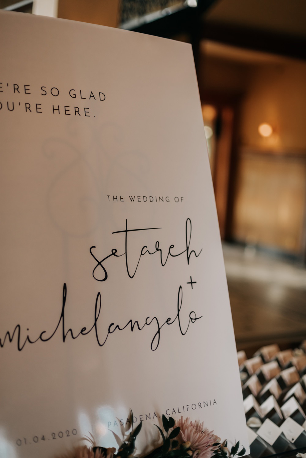 Welcome Sign Signs Signage Calligraphy California Wedding Wanderlust Creatives