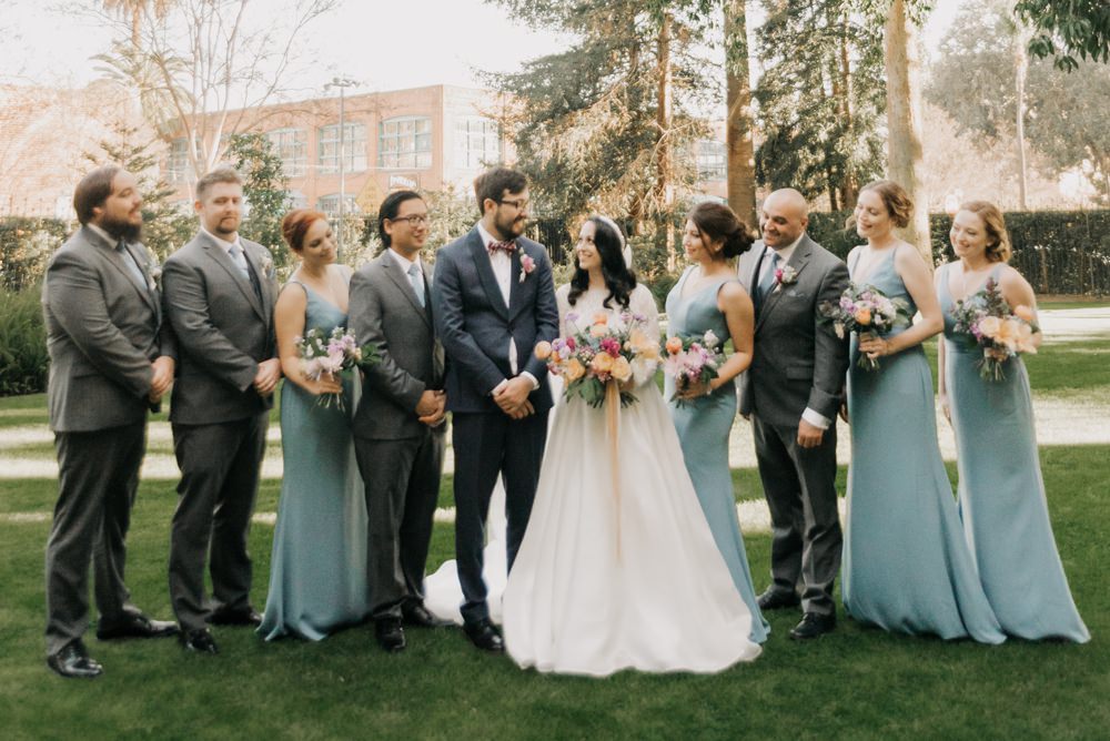 Bridesmaids Bridesmaid Dresses Dress Blue California Wedding Wanderlust Creatives
