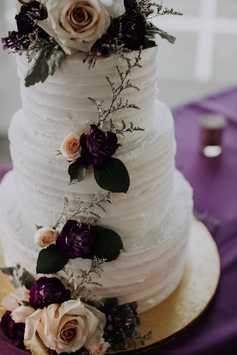 Buttercream Cake Flowers Cedar Creek Ranch Wedding Dani Nicole Photography
