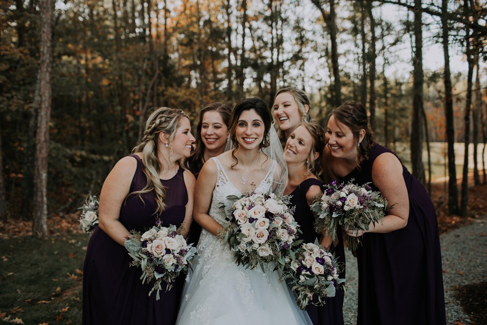 Bridesmaids Bridesmaid Dress Dresses Black Cedar Creek Ranch Wedding Dani Nicole Photography