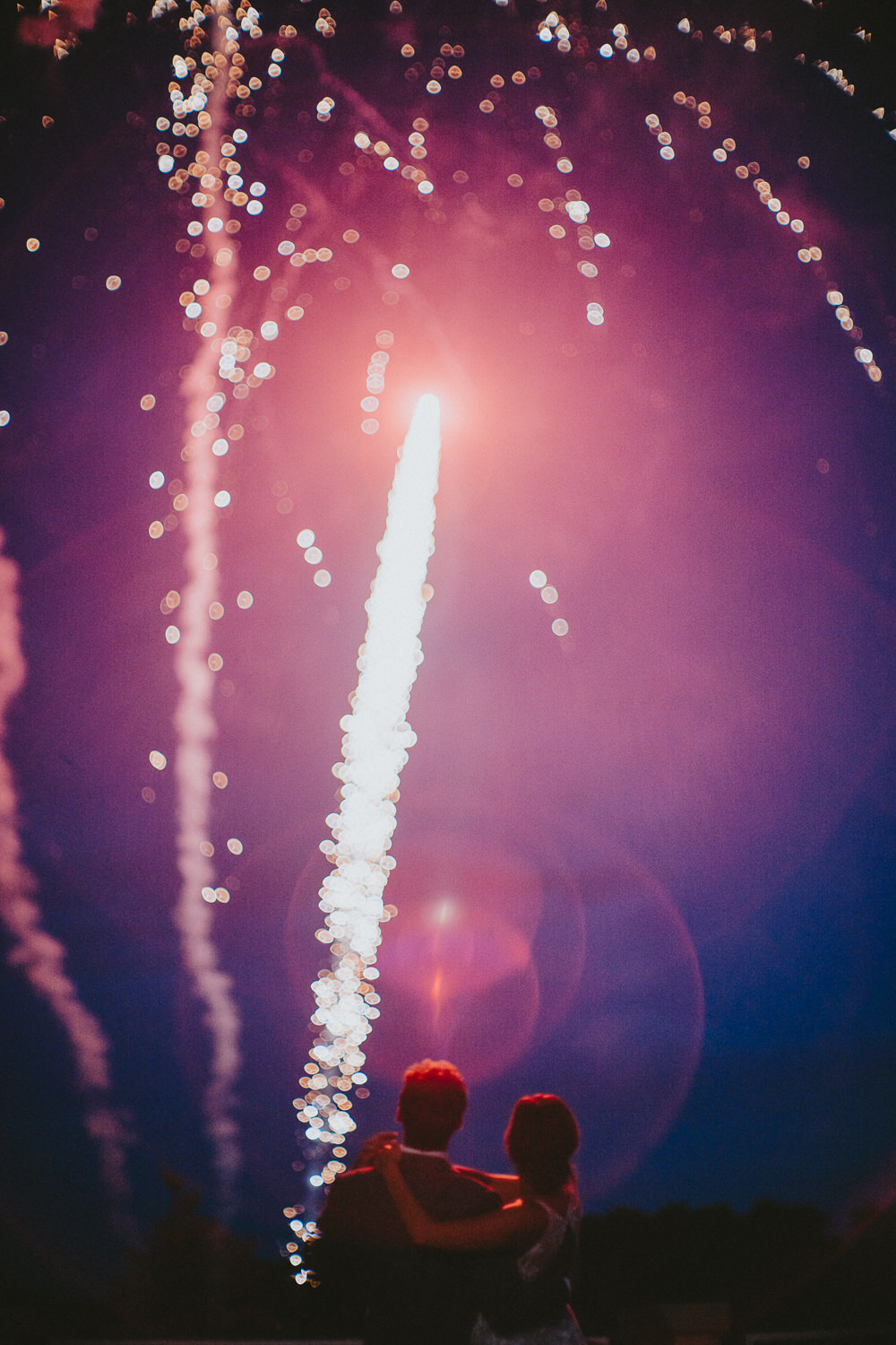 Fireworks Chateau Lagorce Wedding Flawless Photography