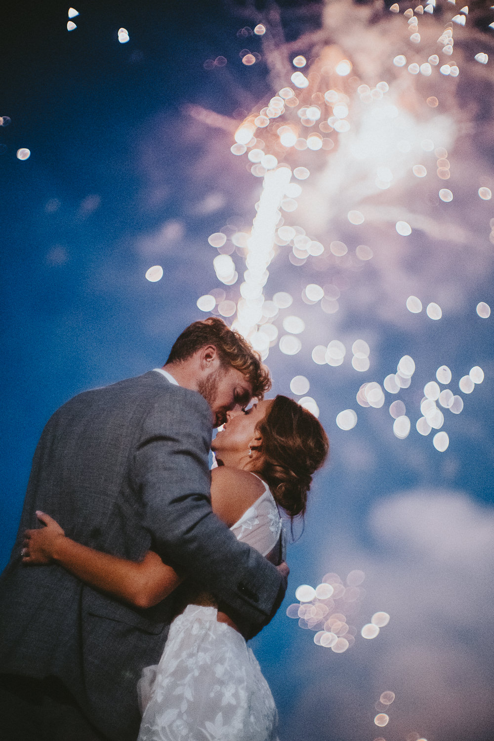 Fireworks Chateau Lagorce Wedding Flawless Photography