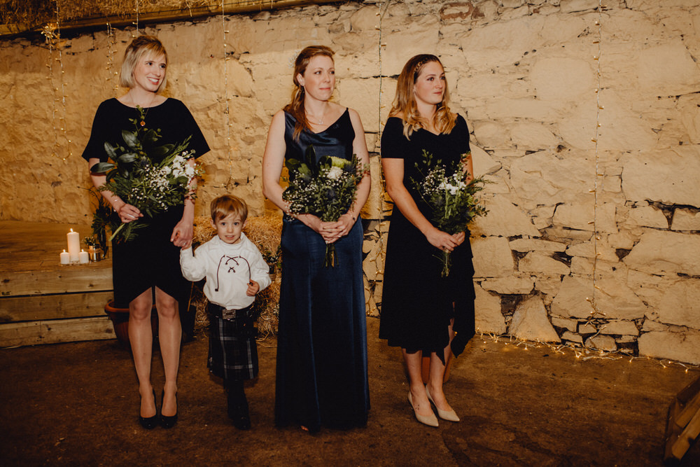 Bridesmaids Bridesmaid Dress Dresses Navy Blue Comrie Croft Wedding Neil Thomas Douglas