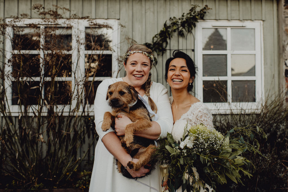 Dog Pet Comrie Croft Wedding Neil Thomas Douglas