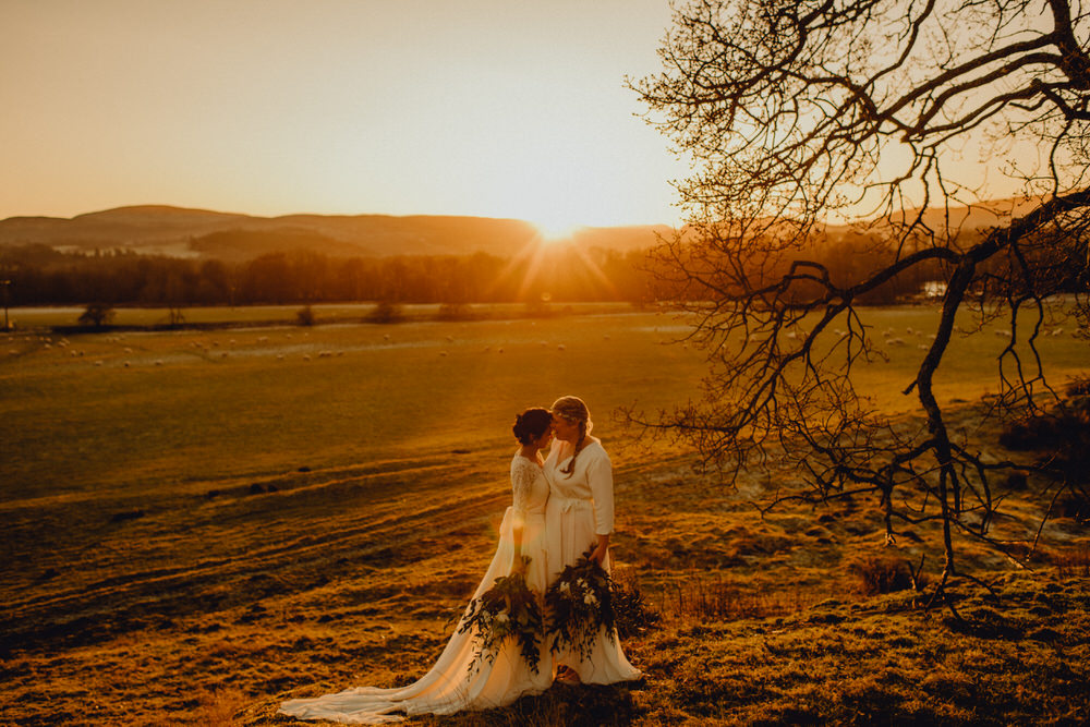 Comrie Croft Wedding Neil Thomas Douglas Same Sex Lesbain LGBTQ+
