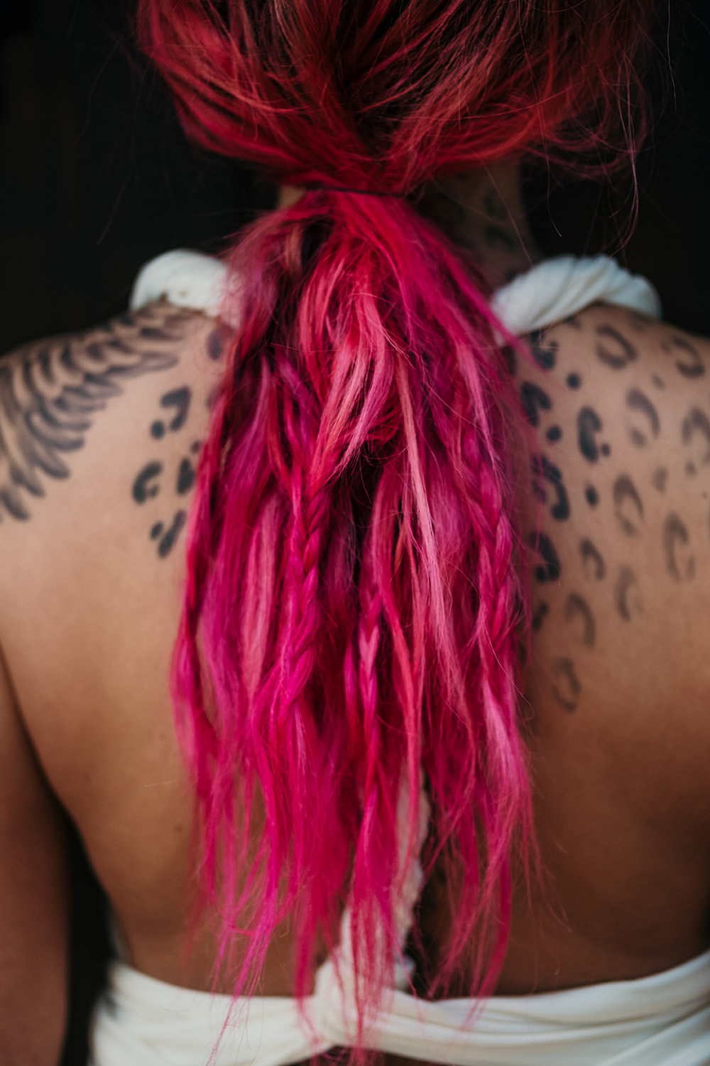 Bride Bridal Pony Tail Cool Wedding Ideas Claire McClean Photography