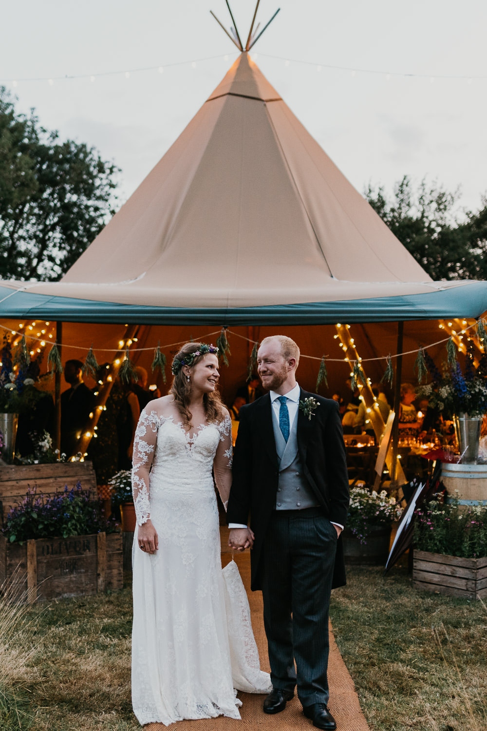 Country Festival Wedding Jonny Gouldstone Photography Tipi Reception