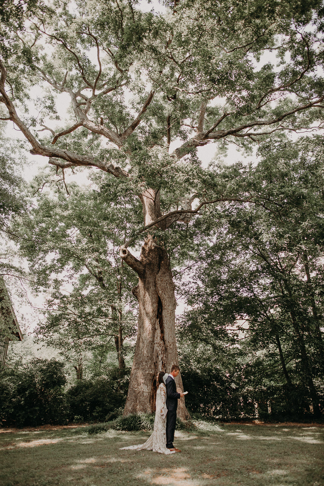 First Look Earth Tone Wedding Aline Marin Photography