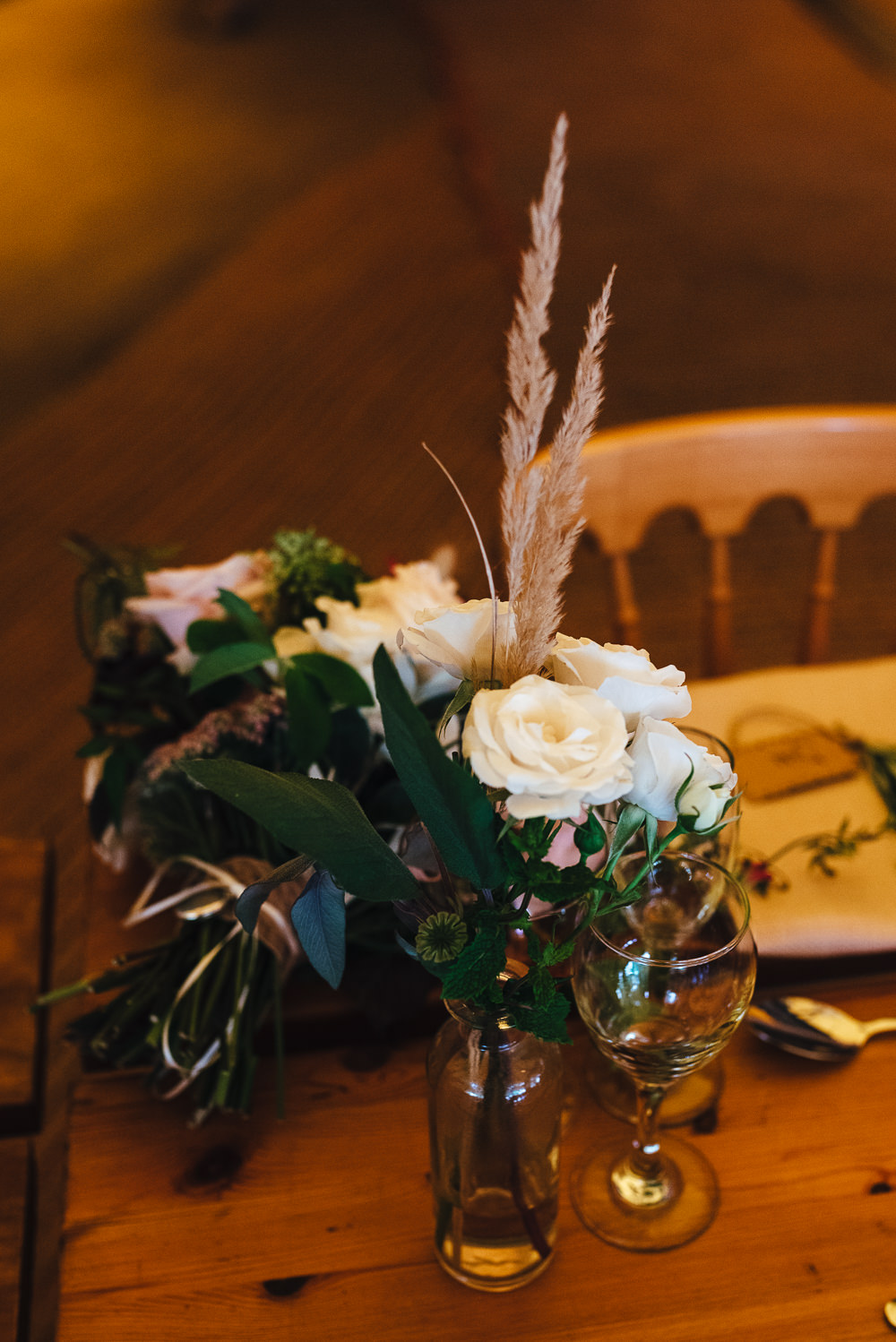 Tipi Decor Centrepiece Long Tables Flowers Pampas Grass Festival Party Wedding Kirsty Mackenzie Photography