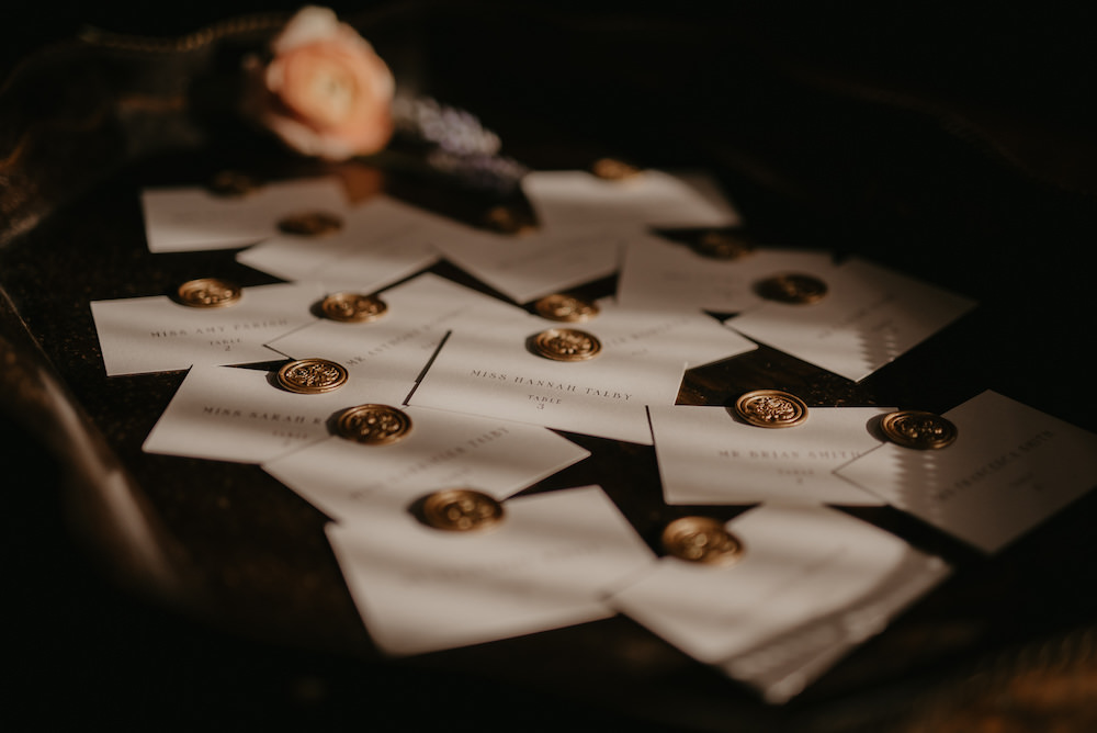 Place Name Cards Stationery Wax Seal France Elopement Ideas Pierra G Photography