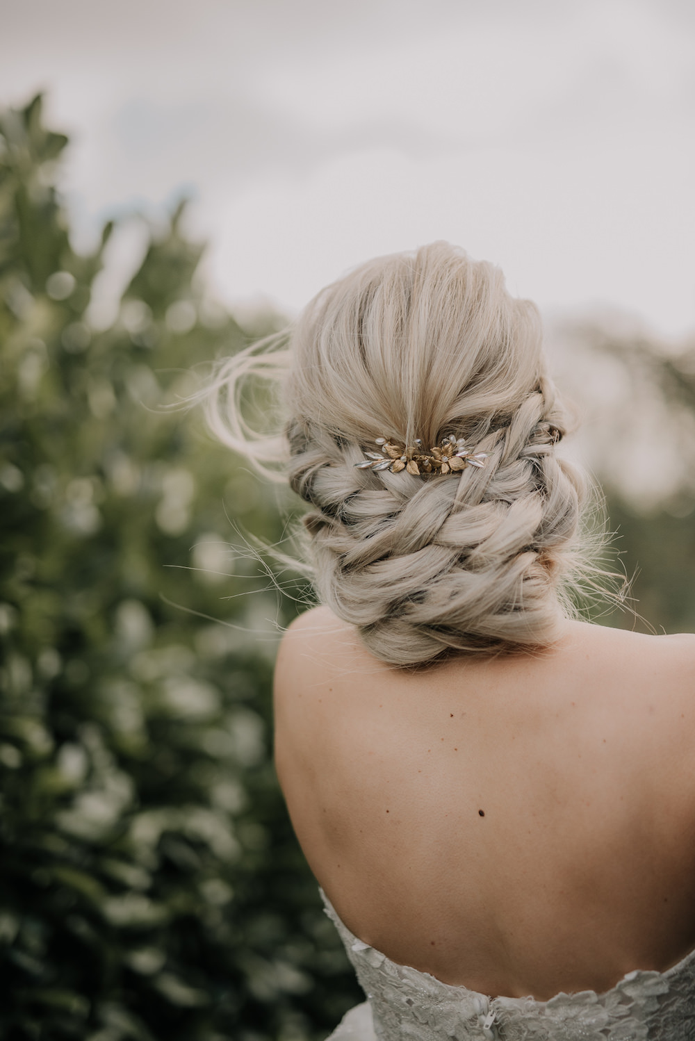 Bride Bridal Hair Style Up Do France Elopement Ideas Pierra G Photography