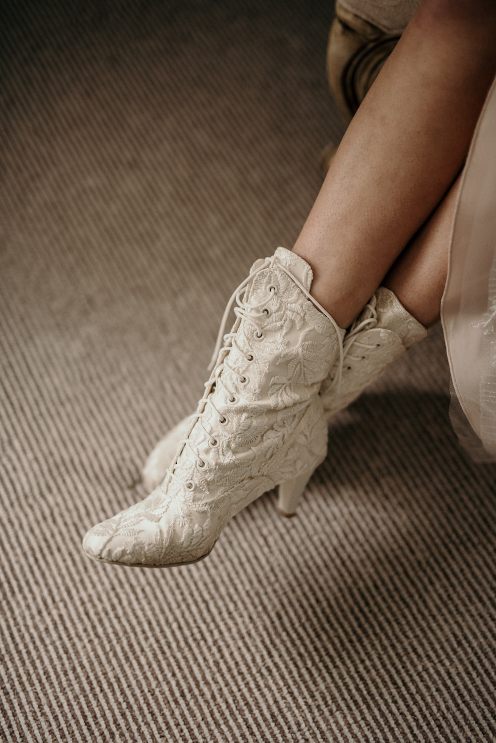 Bride Bridal Boots Shoes France Elopement Ideas Pierra G Photography