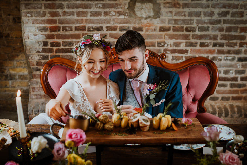 Grazing Platter Sharing Food Great Comp Garden Wedding Nicola Dawson Photography
