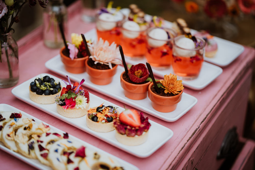 Grazing Food Table Sharing Platter Pink Dresser Great Comp Garden Wedding Nicola Dawson Photography