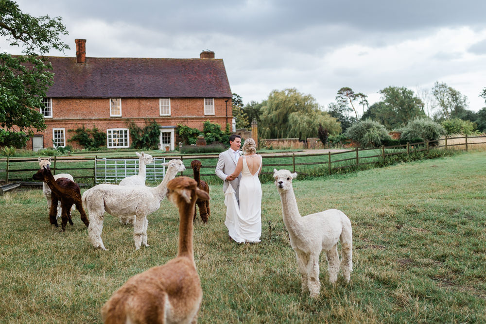 Llamas Great Lodge Wedding Gemma Giorgio Photography