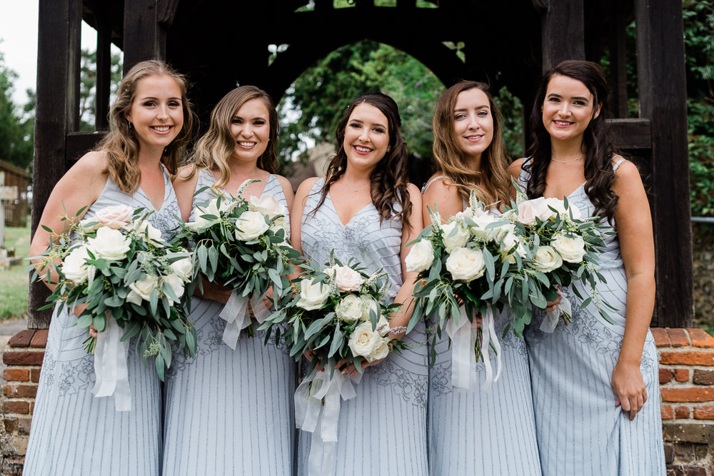 Bridesmaids Bridesmaid Dress Dresses Grey Beaded Great Lodge Wedding Gemma Giorgio Photography