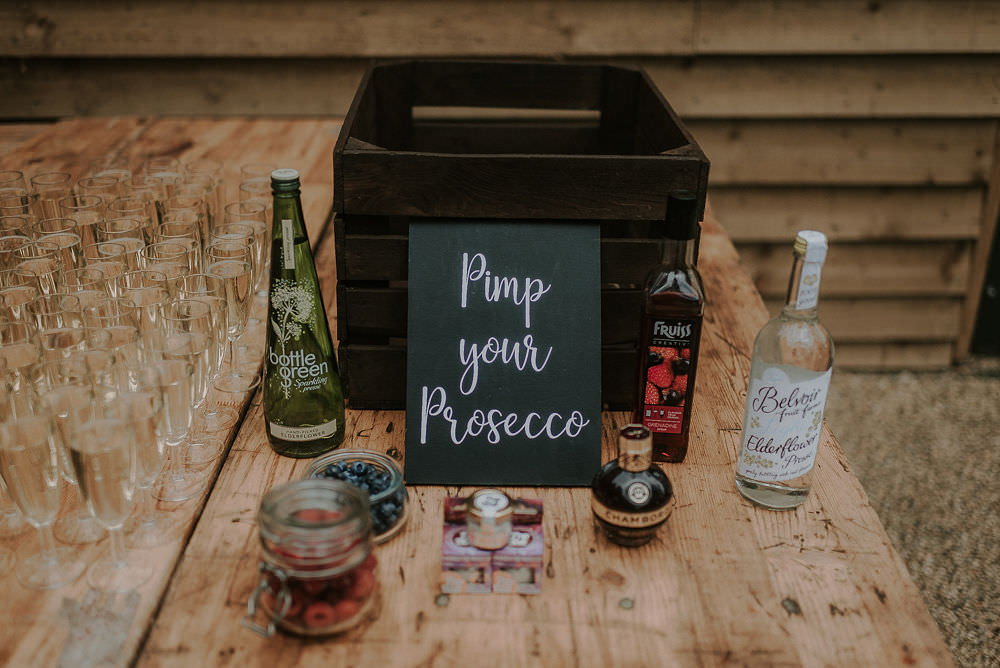 Pimp Your Prosecco Happy Valley Wedding Alice Cunliffe Photography