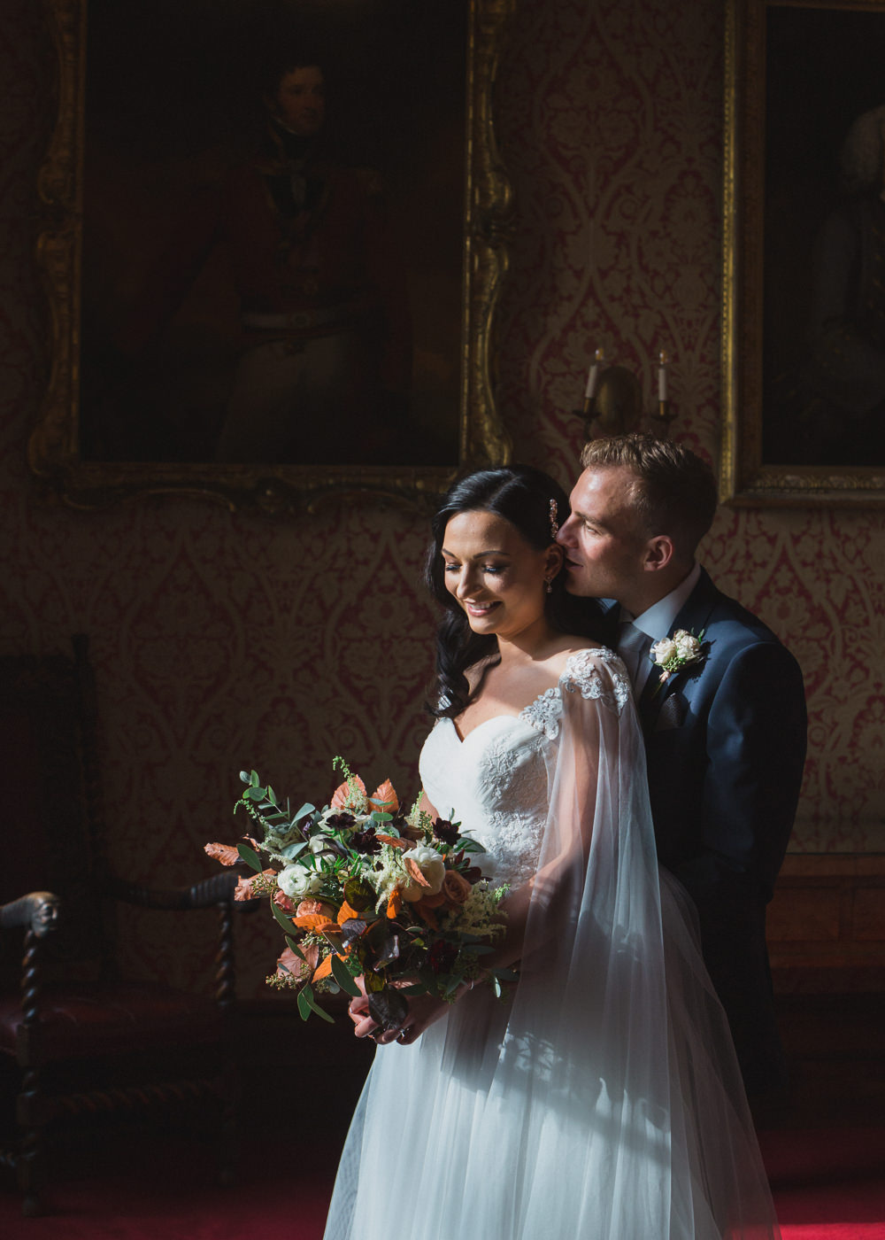 Modern Romantic Wedding Red Maple Photography
