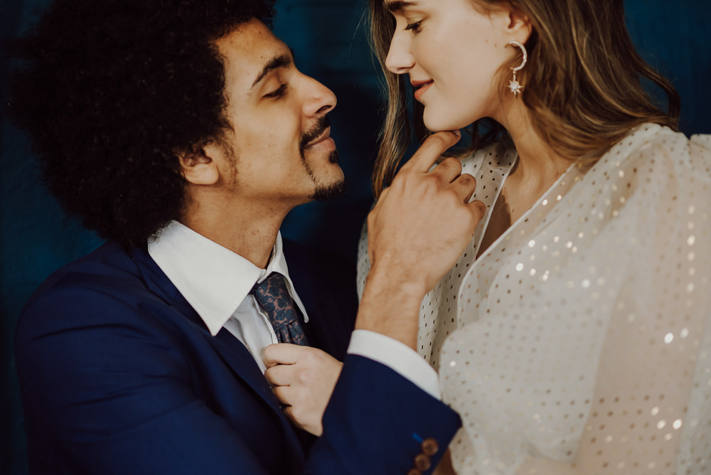 Groom Suit Tie Navy Gold Wedding Ideas Gina Fernandes Photography